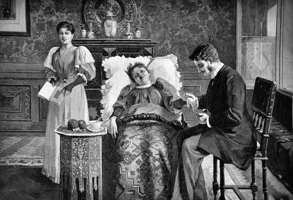 Sick patient